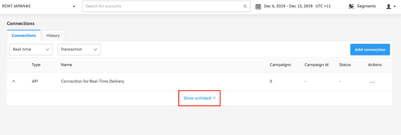 Transaction Export via API