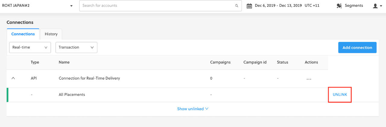 Transaction Export via API
