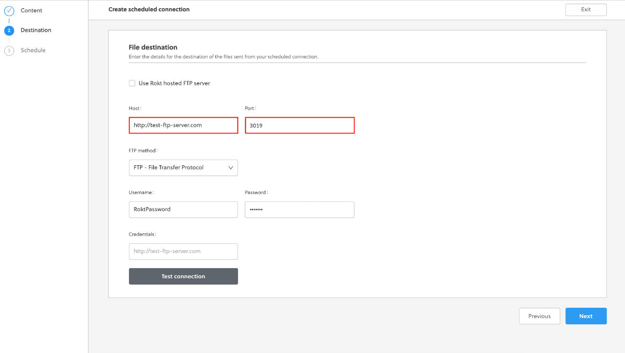 Transaction Export via Client SFTP