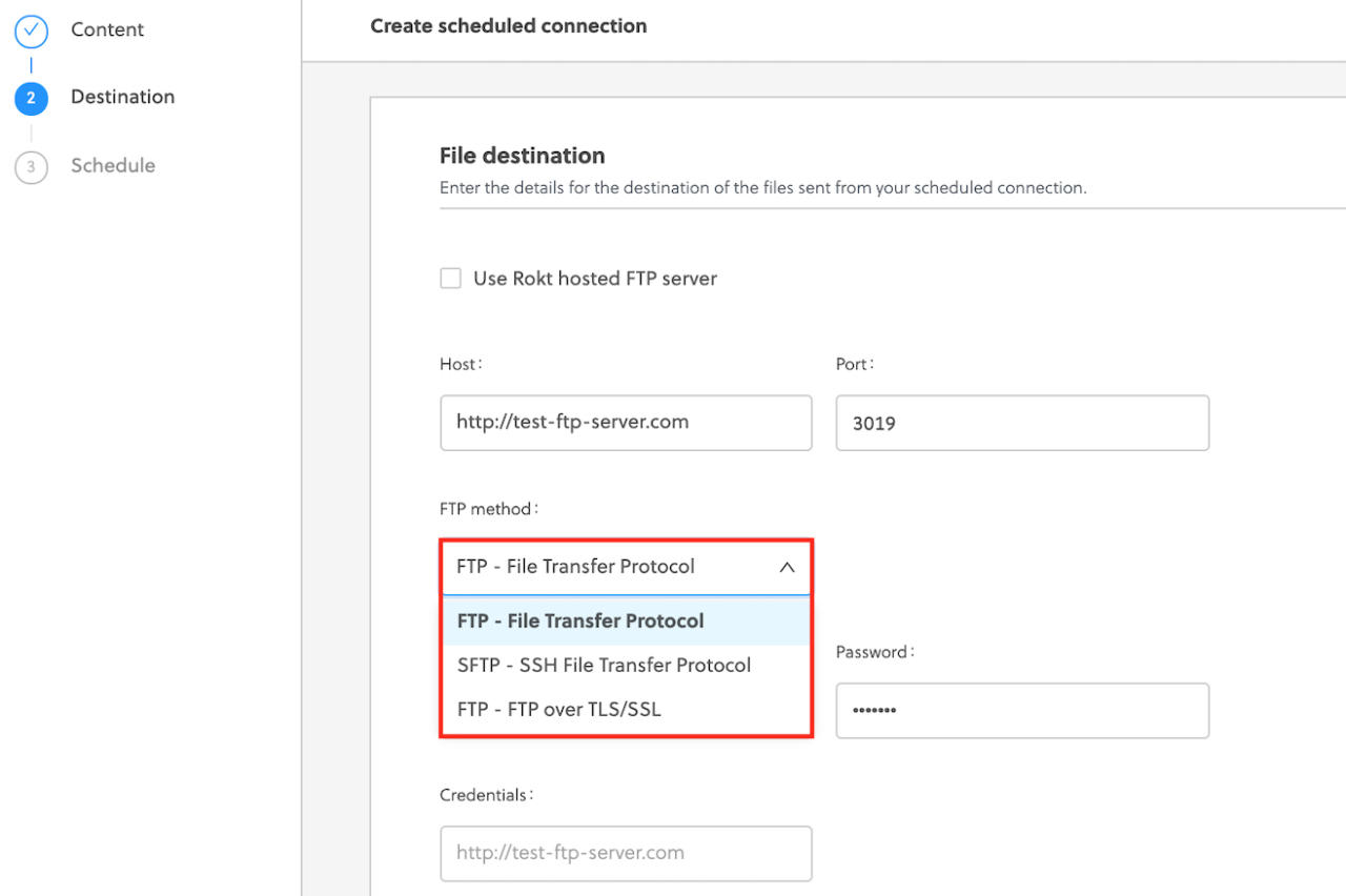 Transaction Export via Client SFTP
